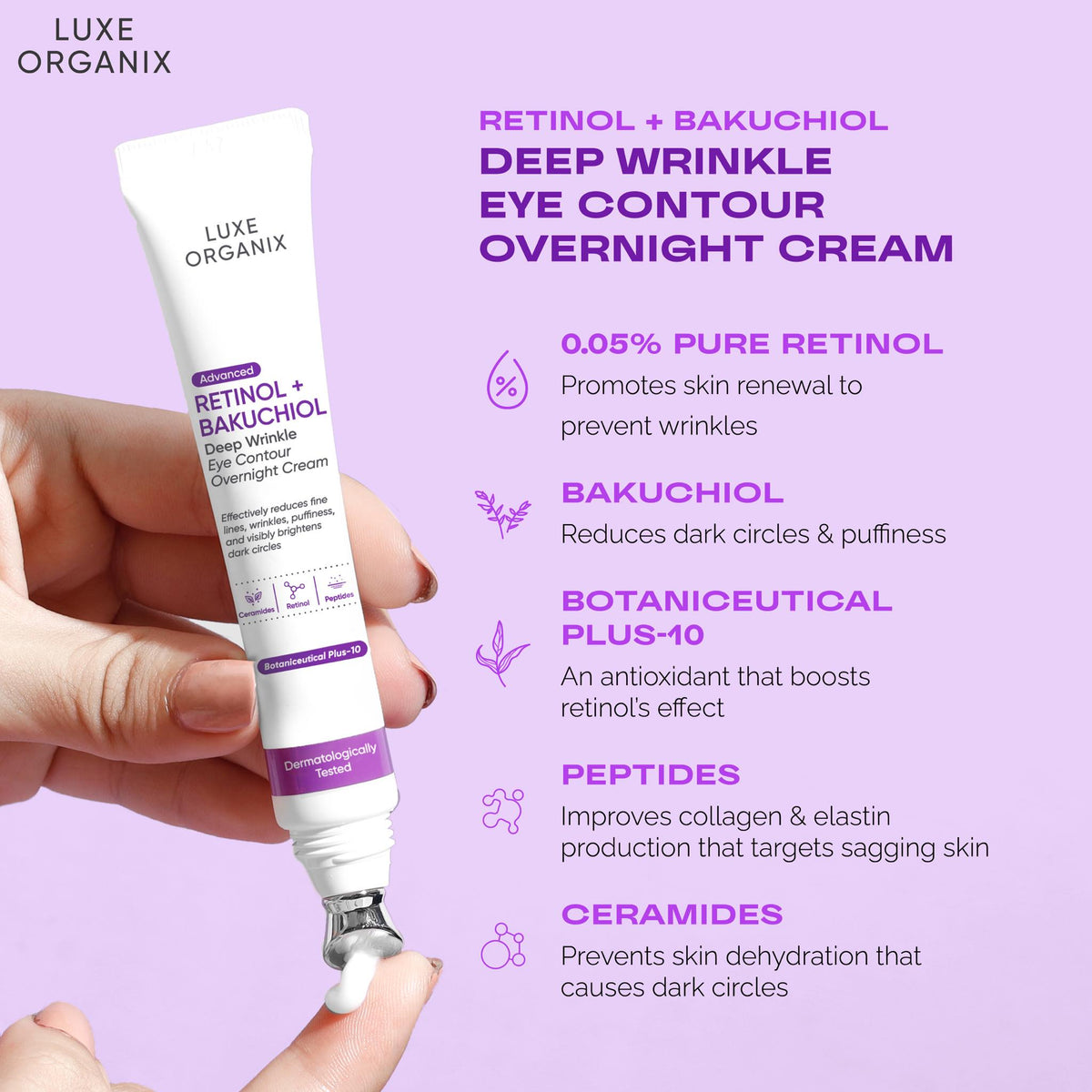 Comprehensive Eye Cream with Pure Retinol