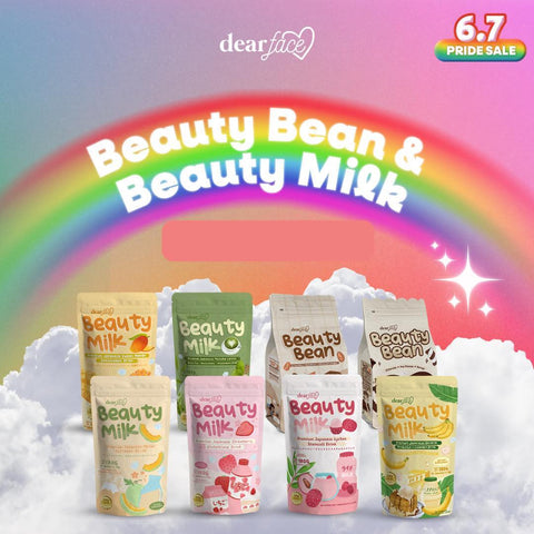 [Dear Face] Beauty Milk Beauty Bean Collagen Glutathione Drinks
