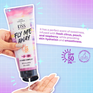 [Luxe Organix] Kiss My Body SPF 50 PA+++ Perfume Lotion