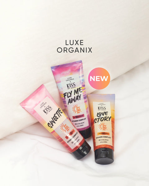 [Luxe Organix] Kiss My Body SPF 50 PA+++ Perfume Lotion