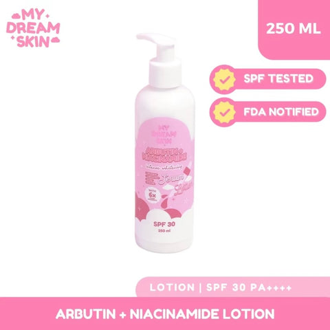 [My Dream Skin] Arbutin + Niacinamide Intense Whitening Serum Lotion 250ml