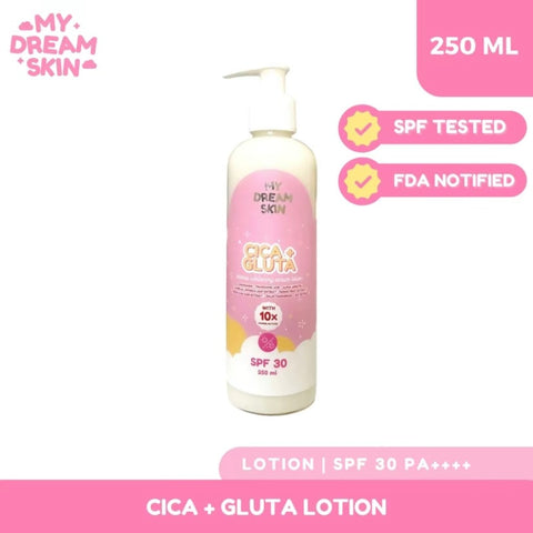 [My Dream Skin] Cica + Gluta Intense Whitening Serum Lotion 250ml