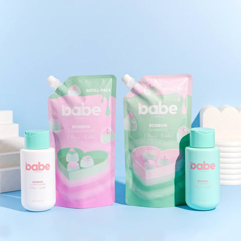 [Babe Formula] Bonbon and Whimsicle Shampoo and Conditioner Refill 400ml