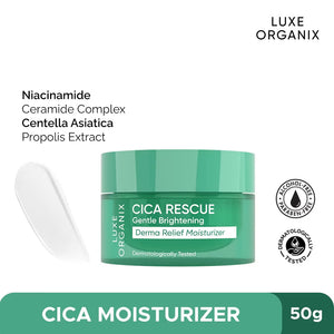 [Luxe Organix] Cica Rescue Gentle Brightening Derma Relief Moisturizer 50g