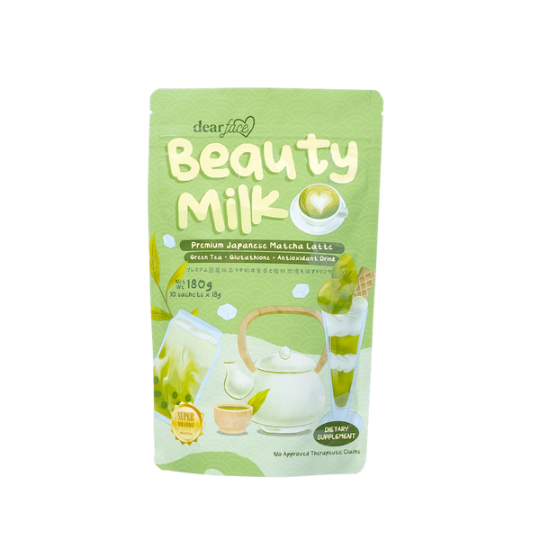 [Dear Face] Beauty Milk Beauty Bean Collagen Glutathione Drinks - Venice and Vica Beauty