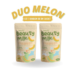 [Dear Face] Duo Bundle Beauty Milk Beauty Bean Collagen Glutathione Drinks - Venice and Vica Beauty