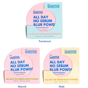 [Dr. Sensitive]  All Day No Sebum Blur Powder