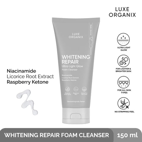[Luxe Organix] Whitening Repair Foam Cleanser 150g