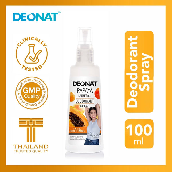 [Deonat] Papaya Mineral Deodorant Spray 100ml