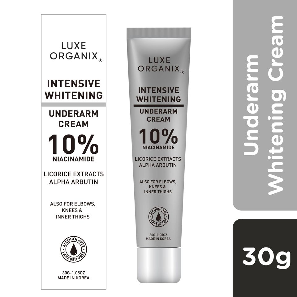 [Luxe Organix] Intensive Whitening Underarm Cream 10% Niacinamide 30g - Venice and Vica Beauty