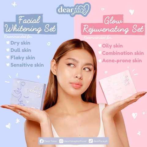 [Dear Face] Glow Rejuvinating and Facial Whitening Set - Venice and Vica Beauty