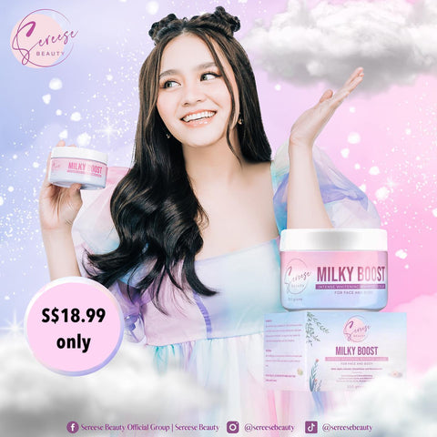 [Sereese Beauty] Milky Boost Intense Whitening Whipped Scrub 300g - Venice and Vica Beauty
